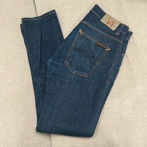 Men’s grim Tim denim nudie jeans size w31 l32